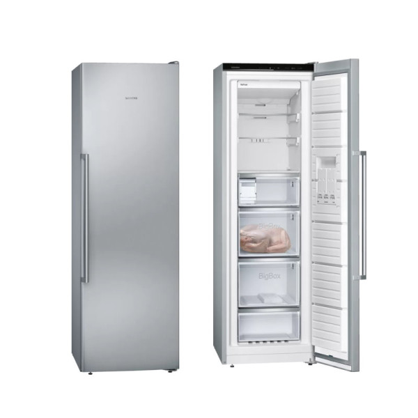 SIEMENS 西門子 GS36NAIFV iQ500 242公升 冷凍櫃 易清潔不鏽鋼色
